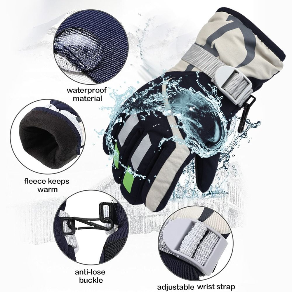 Luvas de esqui infantis à prov - Ski Glove Waterproof avaliação e preço