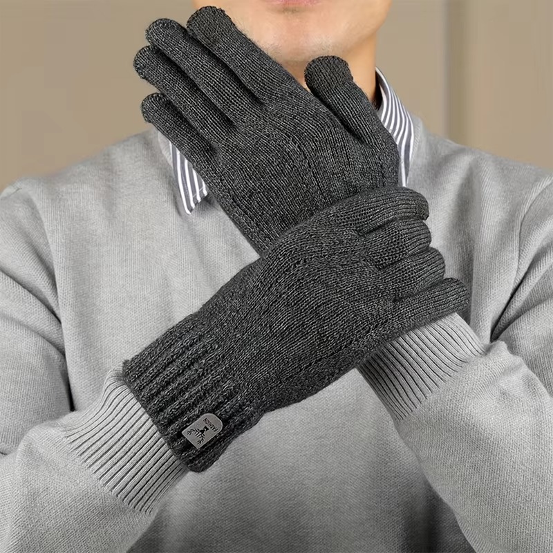 Luvas Térmicas de Lã Masculina - Wool Glove Lined avaliação e preço