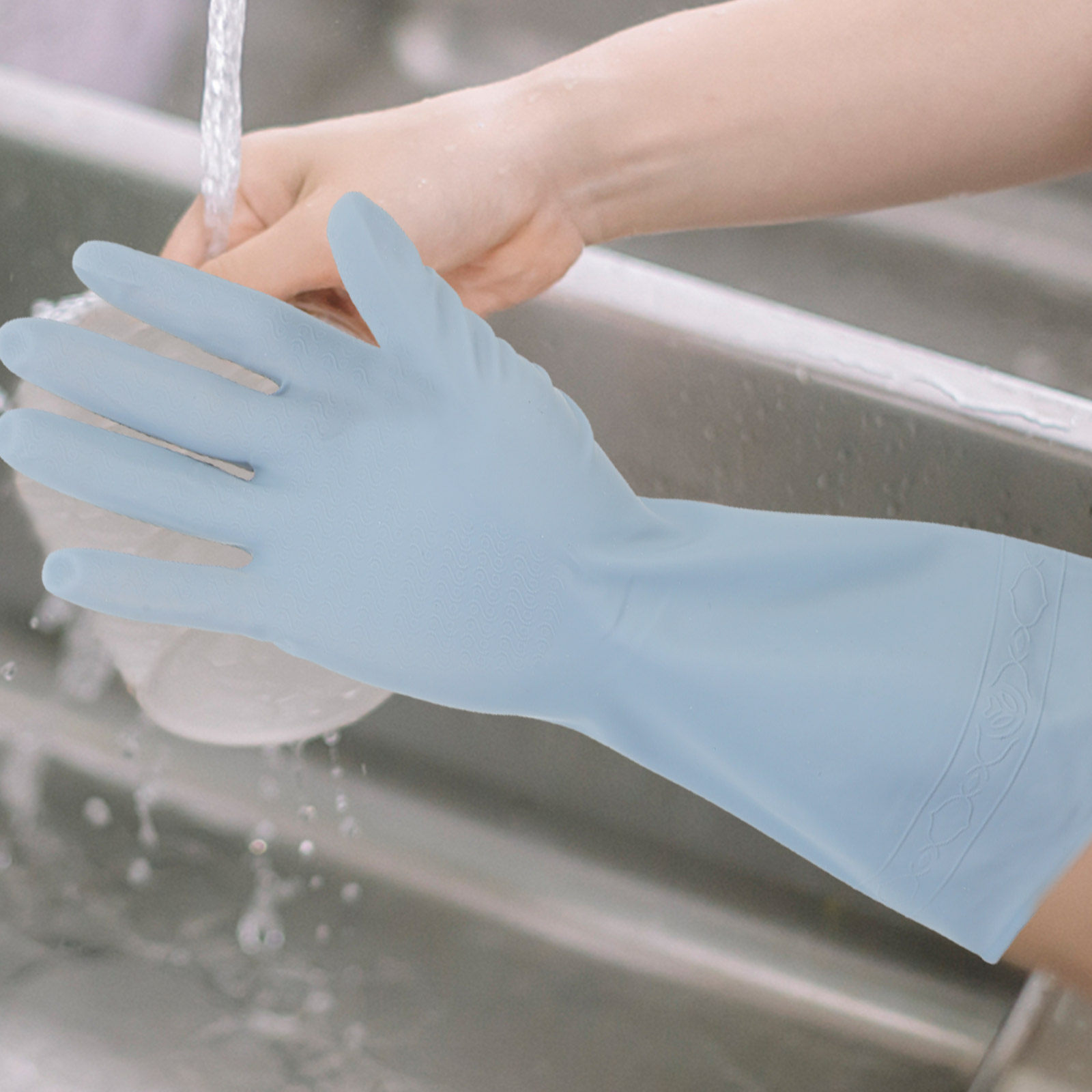 3 pares de luvas de borracha i - Dish Glove Rubber avaliação e preço